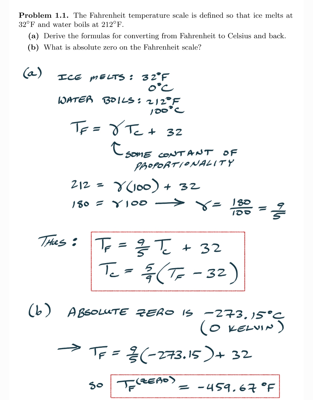 Problem 1.1 (Schroeder’s Intro to Thermal Physics) | Solutions