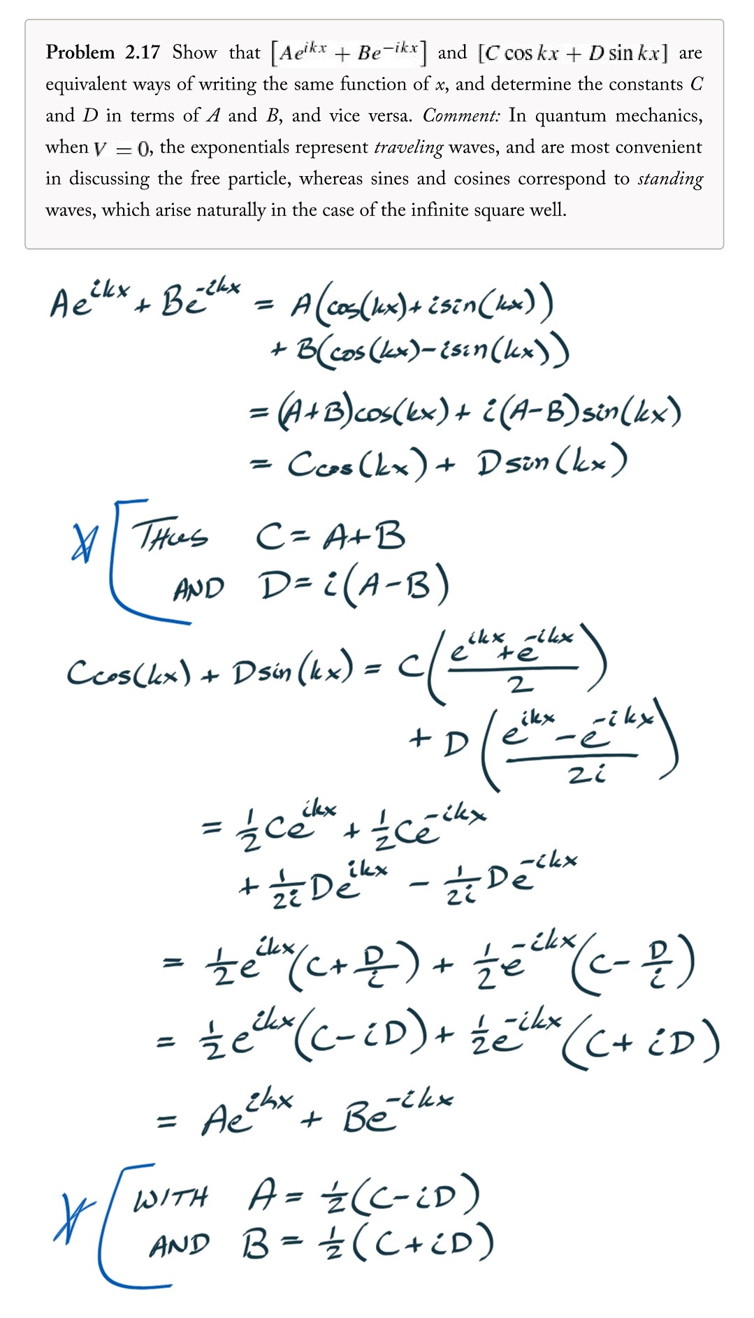 Problem 2.17 – Griffith’s Intro To QM - Tru Physics